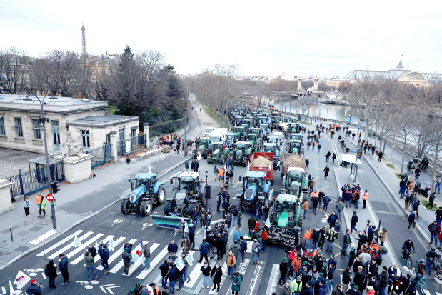 French farmers protest against Mercosur pact